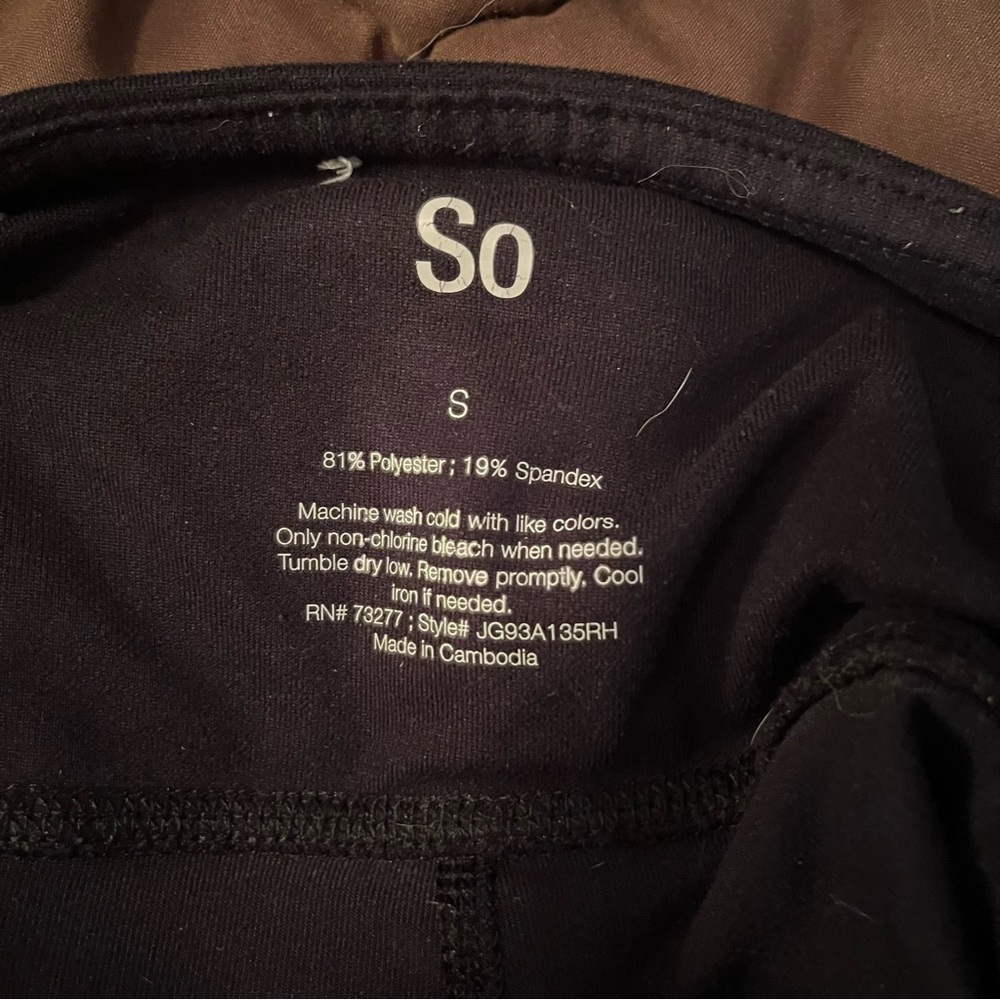 Leggings with pockets